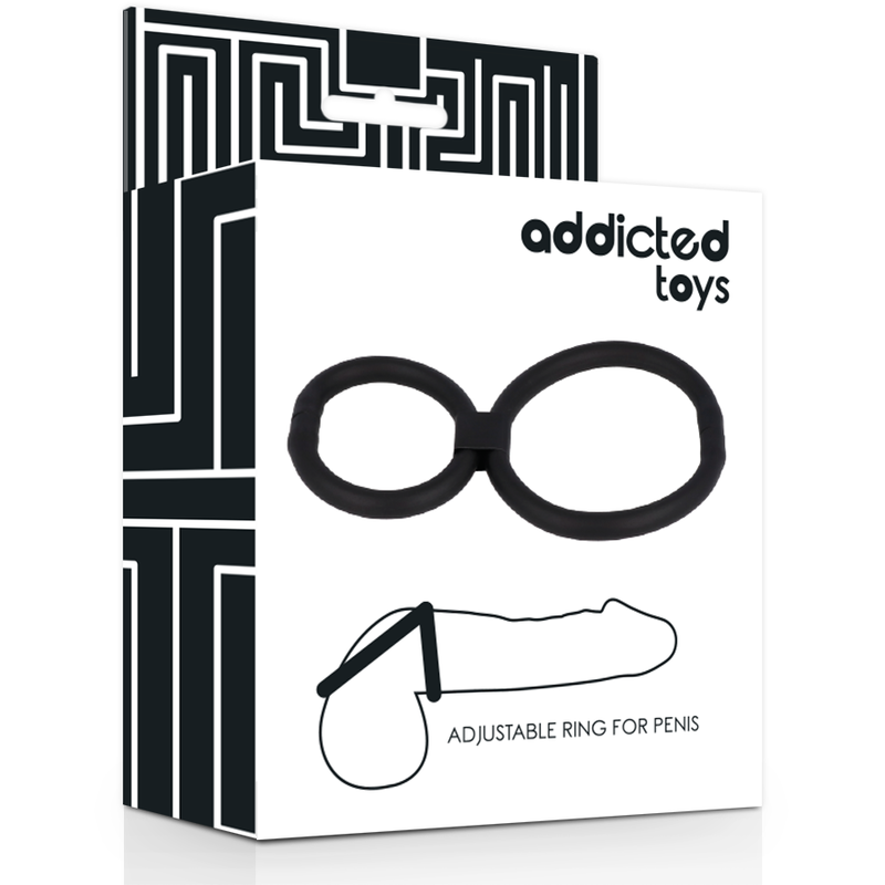 ADDICTED TOYS - ADJUSTABLE RINGS FOR PENIS - Imagen 3