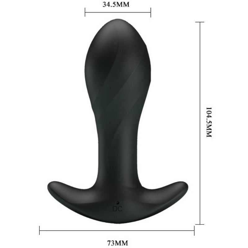 PRETTY LOVE - BLACK ANAL VIBRATOR - Imagen 2