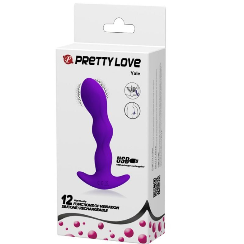PRETTY LOVE - ANAL MASSAGER 12 LILAC VIBRATION MODES - Imagen 3