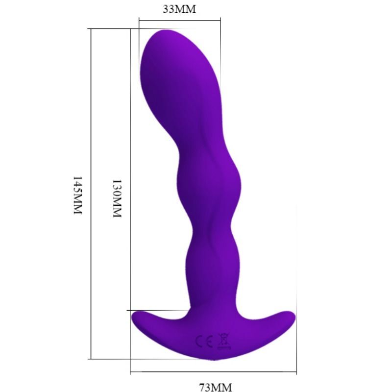 PRETTY LOVE - ANAL MASSAGER 12 LILAC VIBRATION MODES - Imagen 5