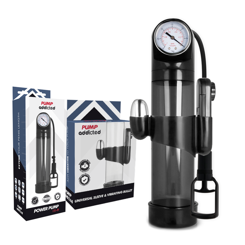 PUMP ADDICTED - RX9 BLACK VIBRATOR - Imagen 2