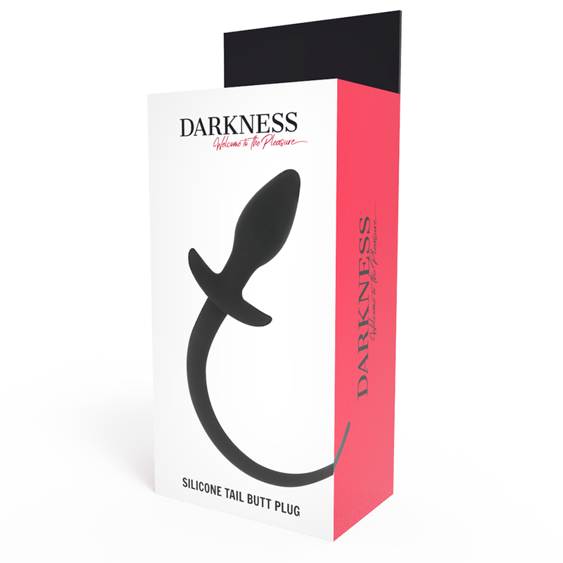 DARKNESS - ANAL PLUG 28 CM BLACK SILICONE - Imagen 3
