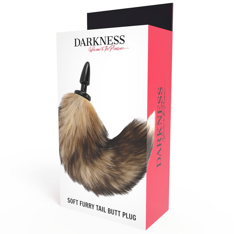 DARKNESS - NATURAL TAIL WITH SILICONE ANAL PLUG 10 CM - Imagen 4