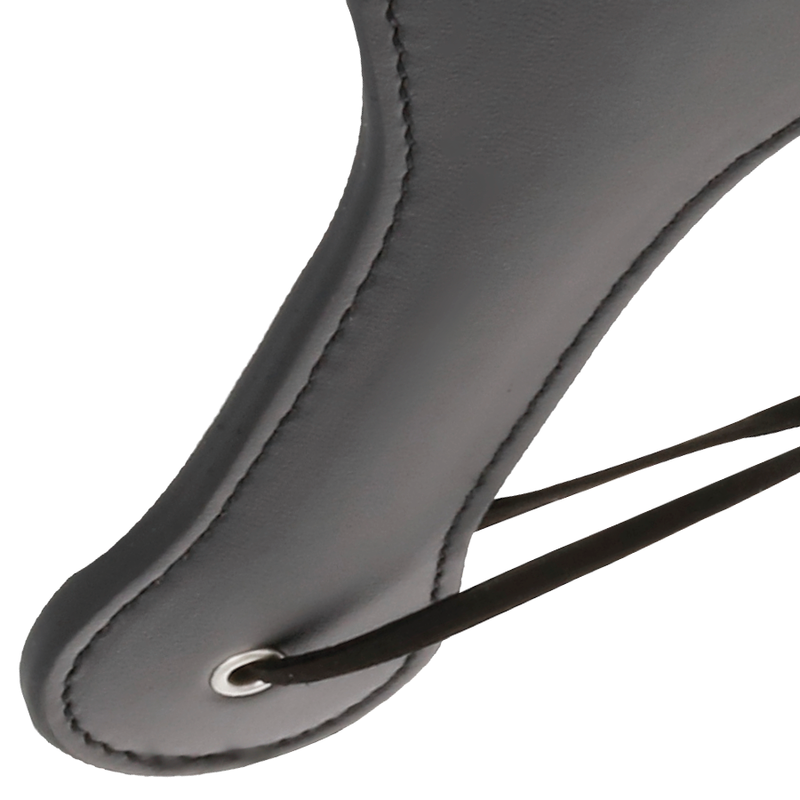 DARKNESS - ROUNDED BLACK FETISH PADDLE - Imagen 2