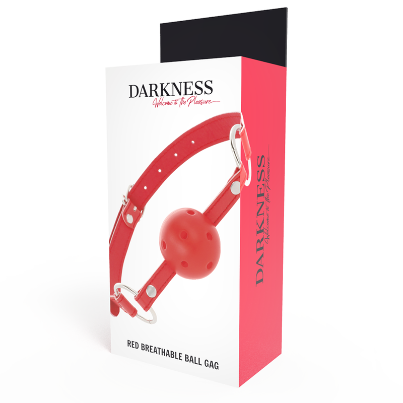 DARKNESS - RED BREATHABLE GAG - Imagen 4