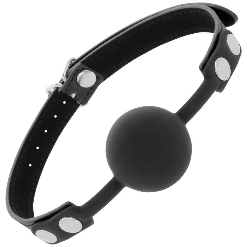 DARKNESS - BLACK SILICONE GAG - Imagen 2