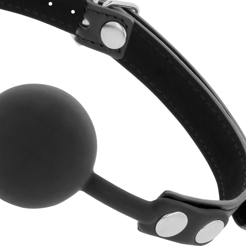 DARKNESS - BLACK SILICONE GAG - Imagen 3
