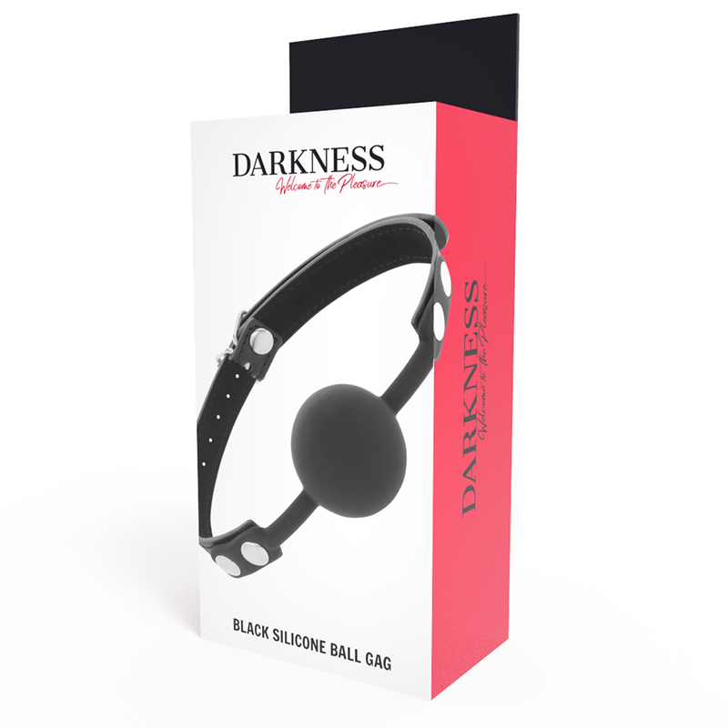 DARKNESS - BLACK SILICONE GAG - Imagen 4