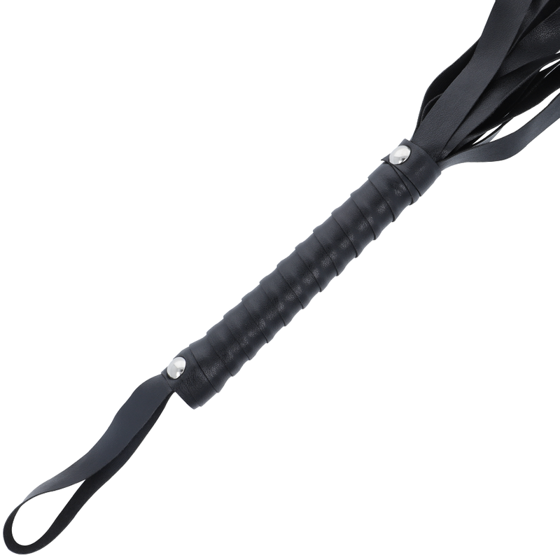 DARKNESS - BLACK BONDAGE WHIP 51 CM - Imagen 2