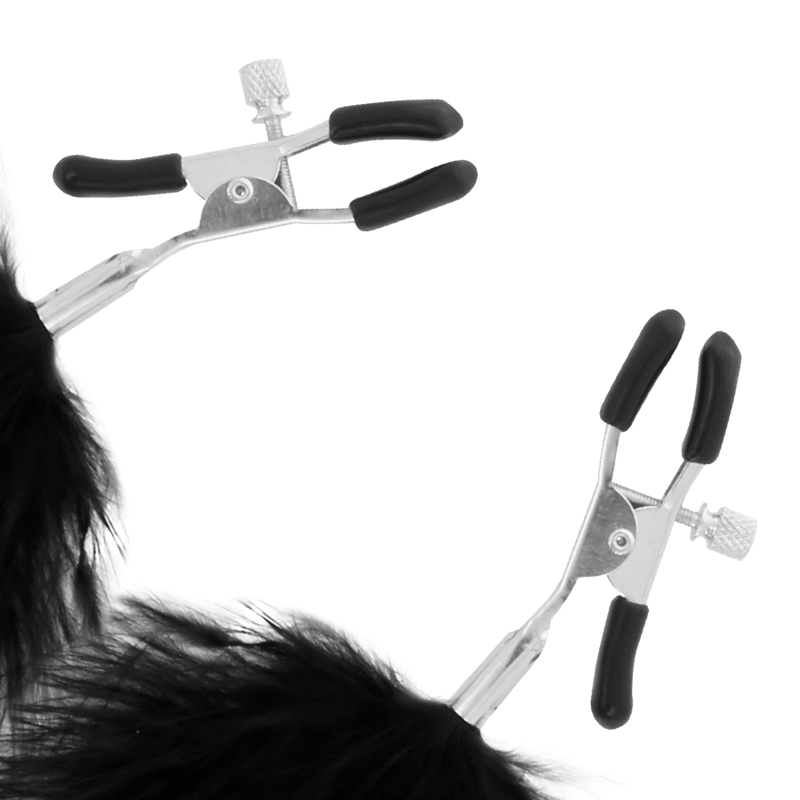 DARKNESS - POM-POM NIPPLE Clamps 2 - Imagen 2
