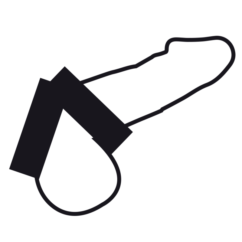DARKNESS - DOUBLE FLEXIBLE PENIS RING - Imagen 3