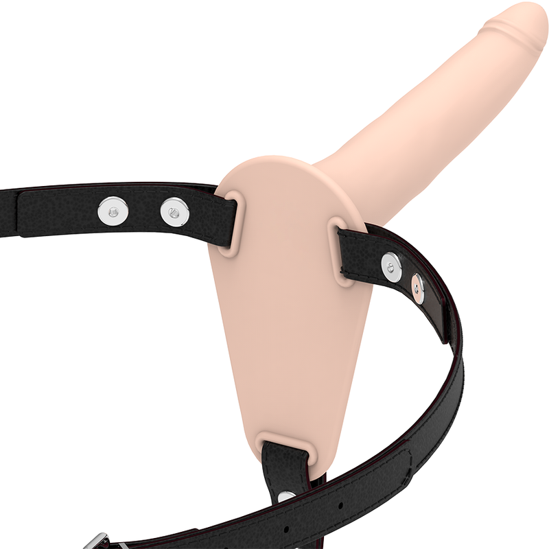 FETISH SUBMISSIVE HARNESS - FLESH SILICONE 15 CM - Imagen 3