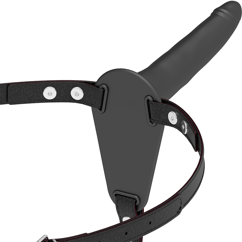 FETISH SUBMISSIVE HARNESS - BLACK SILICONE 15 CM - Imagen 5