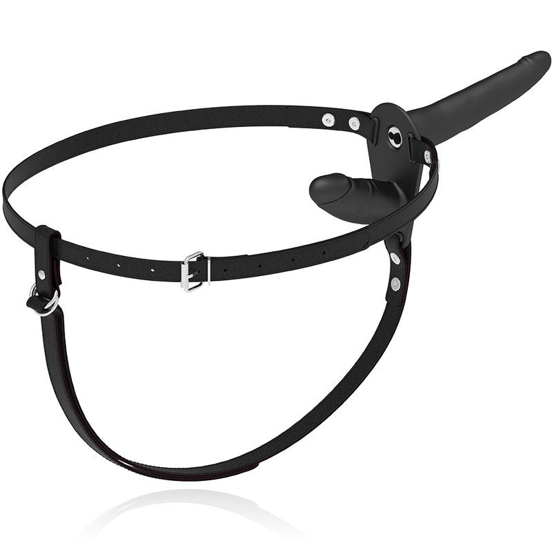 FETISH SUBMISSIVE HARNESS - DOUBLE PENETRATION BLACK VIBRATOR - Imagen 5