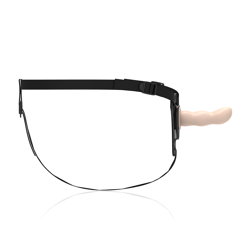 FETISH SUBMISSIVE HARNESS - FLESH SILICONE G-SPOT 12.5 CM - Imagen 3