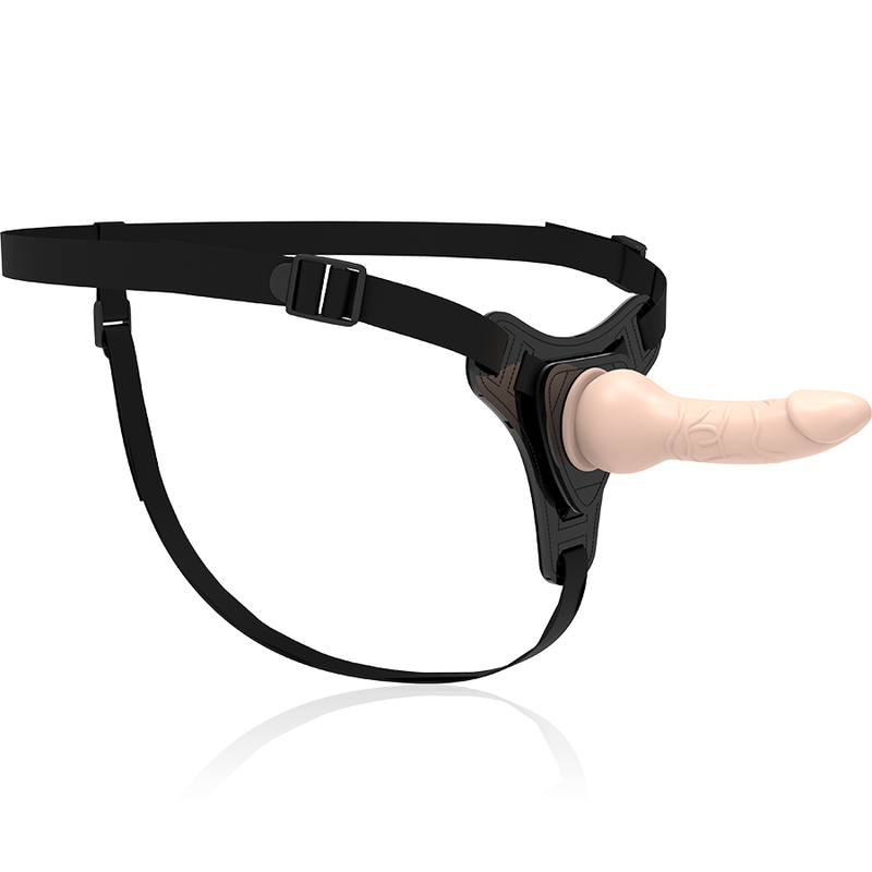 FETISH SUBMISSIVE HARNESS - FLESH REALISTIC SILICONE 16 CM - Imagen 3