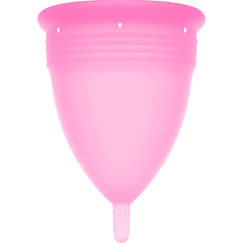STERCUP - FDA SILICONE MENSTRUAL CUP PINK - SIZE L - Imagen 2