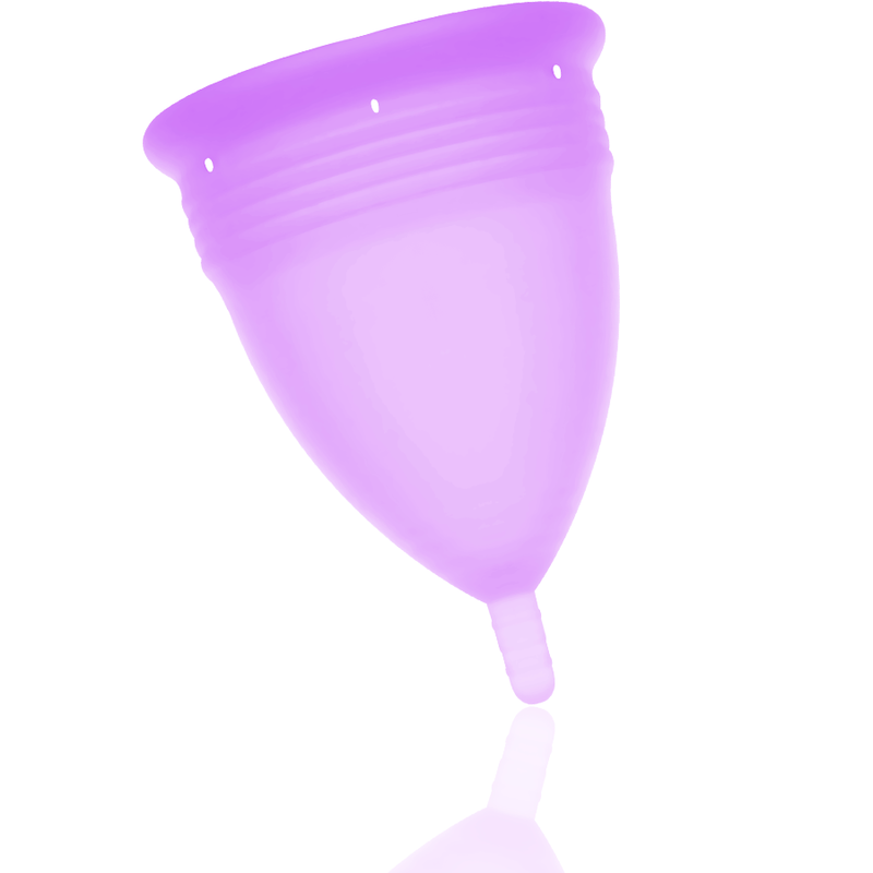 STERCUP - FDA SILICONE MENSTRUAL CUP VIOLET - SIZE S - Imagen 2
