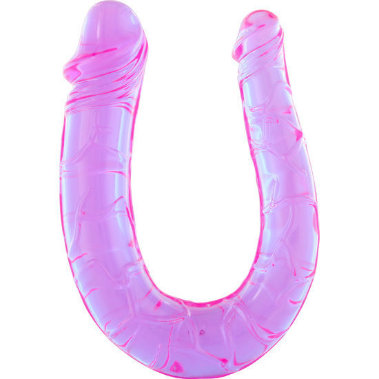 SEVEN CREATIONS - PENIS WITH TWO FLEXIBLE JELLY HEADS - Imagen 2