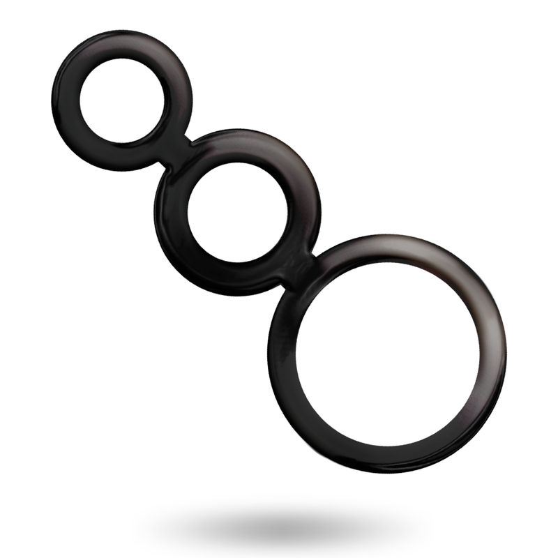 ADDICTED TOYS - RINGS SET FOR PENIS - SMOKED - Imagen 3