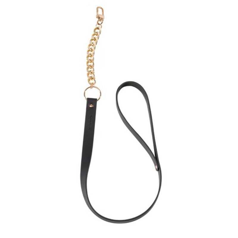 BIJOUX INDISCRETS MAZE - BLACK NECKLACE WITH STRAP - Imagen 5