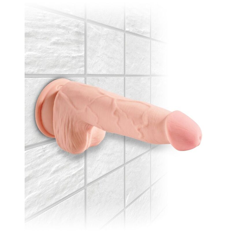 KING COCK - TRIPLE DENSITY DILDO 14 CM - Imagen 3