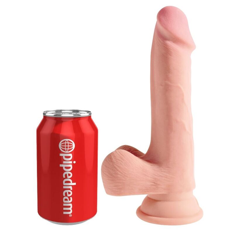 KING COCK - TRIPLE DENSITY DILDO 19 CM - Imagen 2
