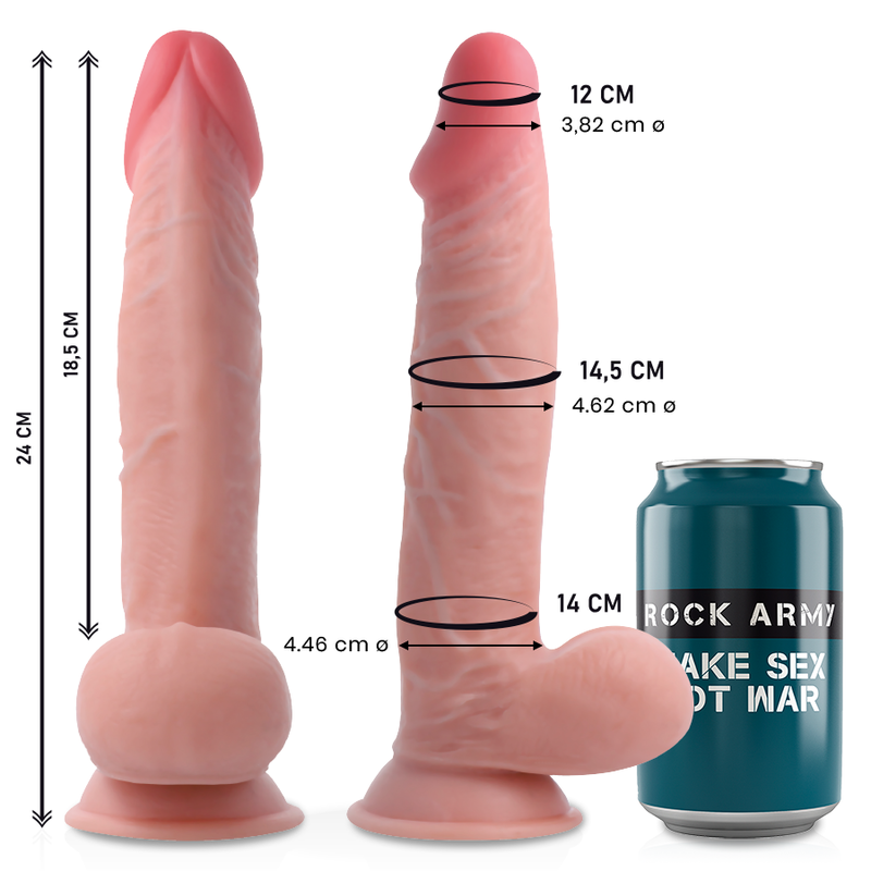 ROCKARMY - DUAL DENSITY SHERMAN 24 CM -O- 4.62 CM - Imagen 2