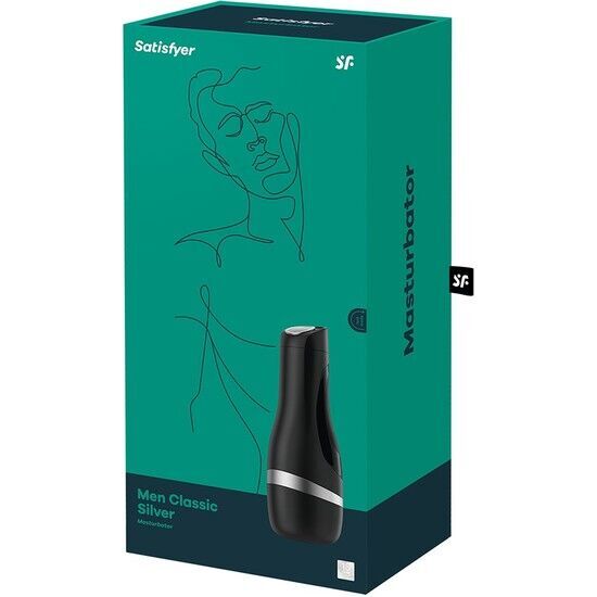 SATISFYER - MASTURBATOR MEN CLASSIC SILVER - Imagen 2