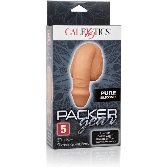CALEXOTICS - SILICONE PACKING PENIS 12.75 CM CARAMEL - Imagen 3