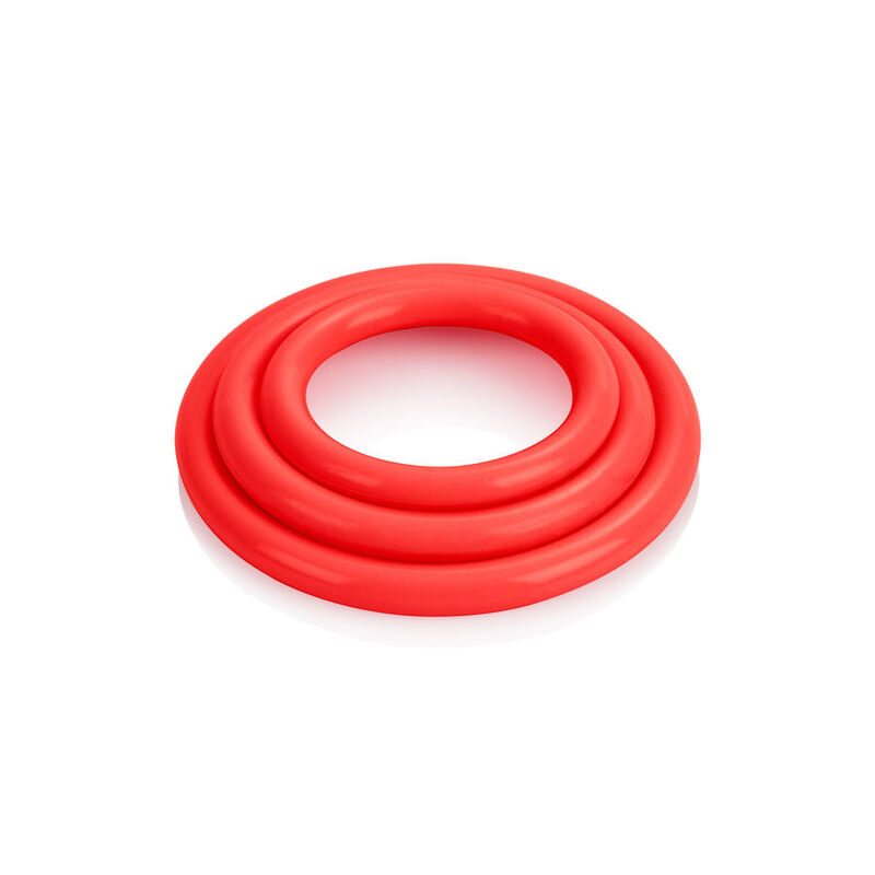 CALEXOTICS - TRI-RINGS SET RED - Imagen 3