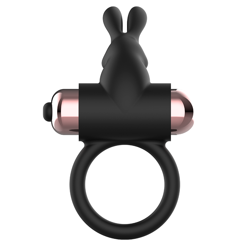 COQUETTE CHIC DESIRE - COCK RING WITH VIBRATOR BLACK/ GOLD - Imagen 2