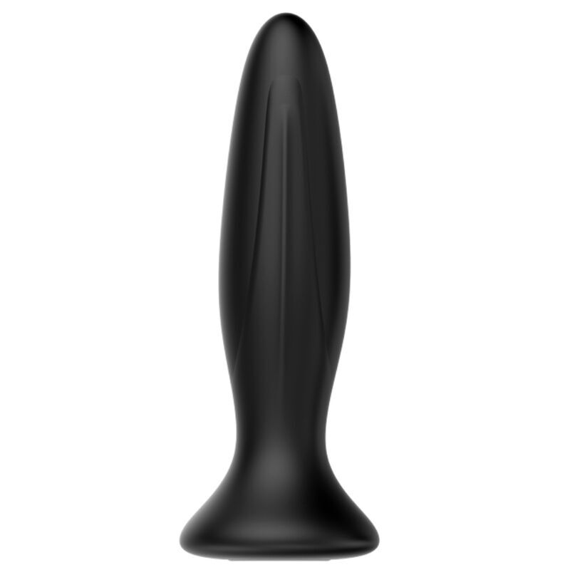 MR PLAY - RECHARGEABLE BLACK VIBRATOR ANAL PLUG - Imagen 3