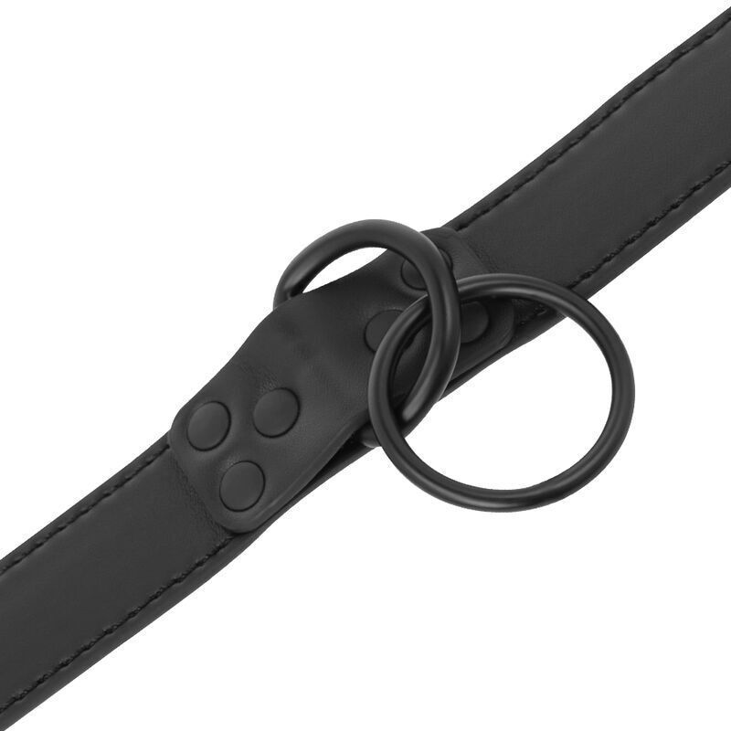 DARKNESS - BLACK NECKLACE WITH CHAIN - Imagen 3