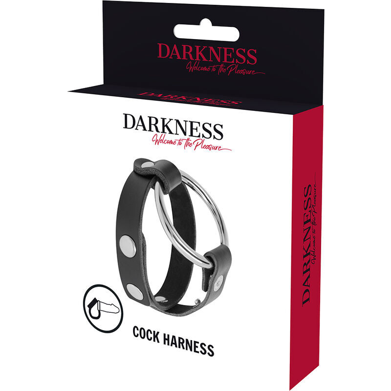 DARKNESS - BDSM COCK AND TESTICLE RING - Imagen 5