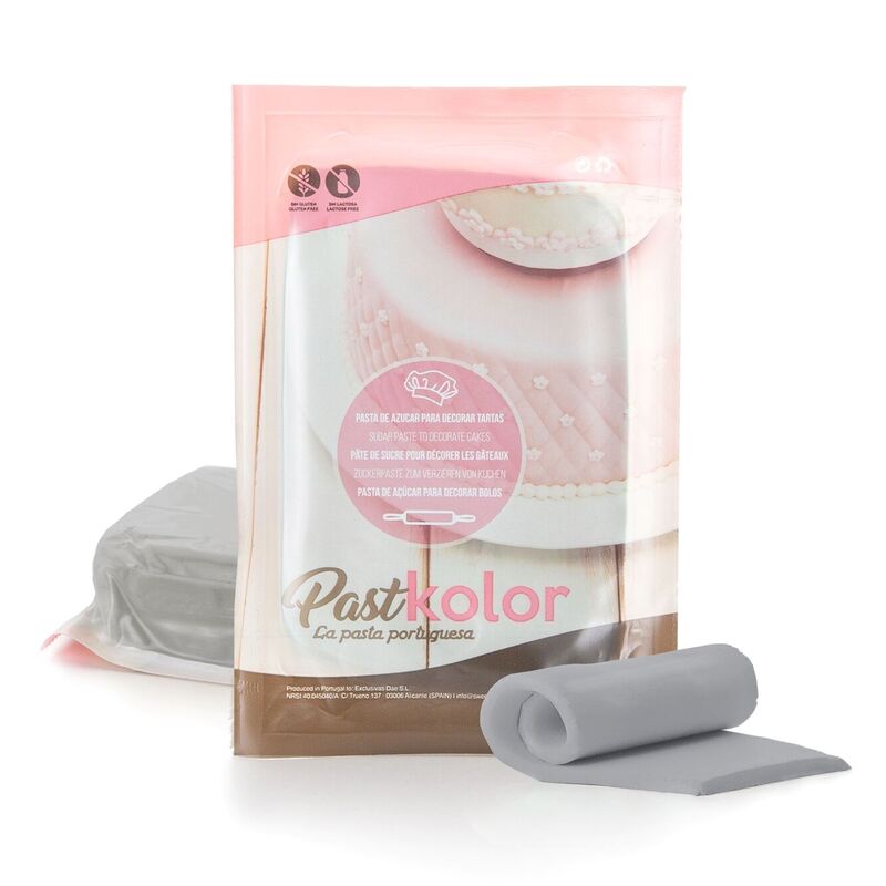 FONDANT PASTKOLOR GRIS - 1 KG