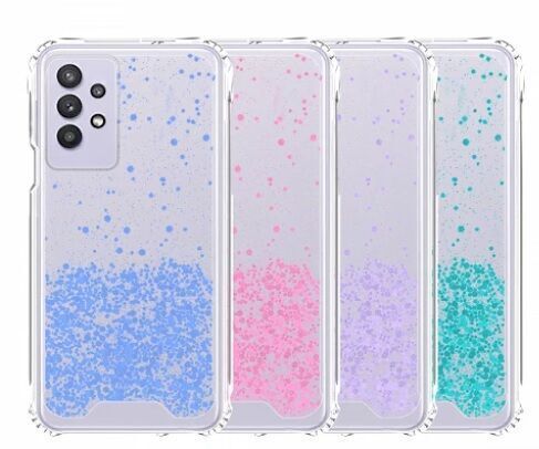 Carcasa Purpurina Xiaomi Redmi 14C Turquesa