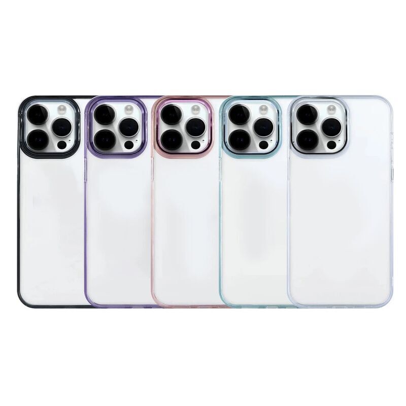 Carcasa Rigida Clear Detalles Metalizados Xiaomi Redmi 14C Moradao